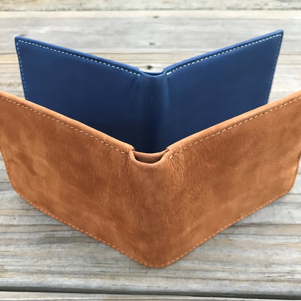 Two Beautiful Wallet Supreme Leather Men CardHolde - Picture 8 of 8